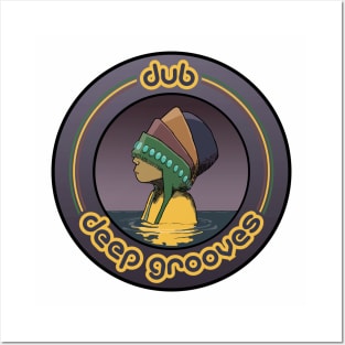 dub deep grooves Posters and Art